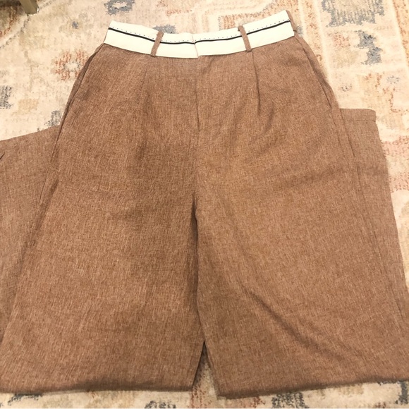 💛Button Front Vest Blazer & Wide Leg Pants Set - Picture 11 of 12